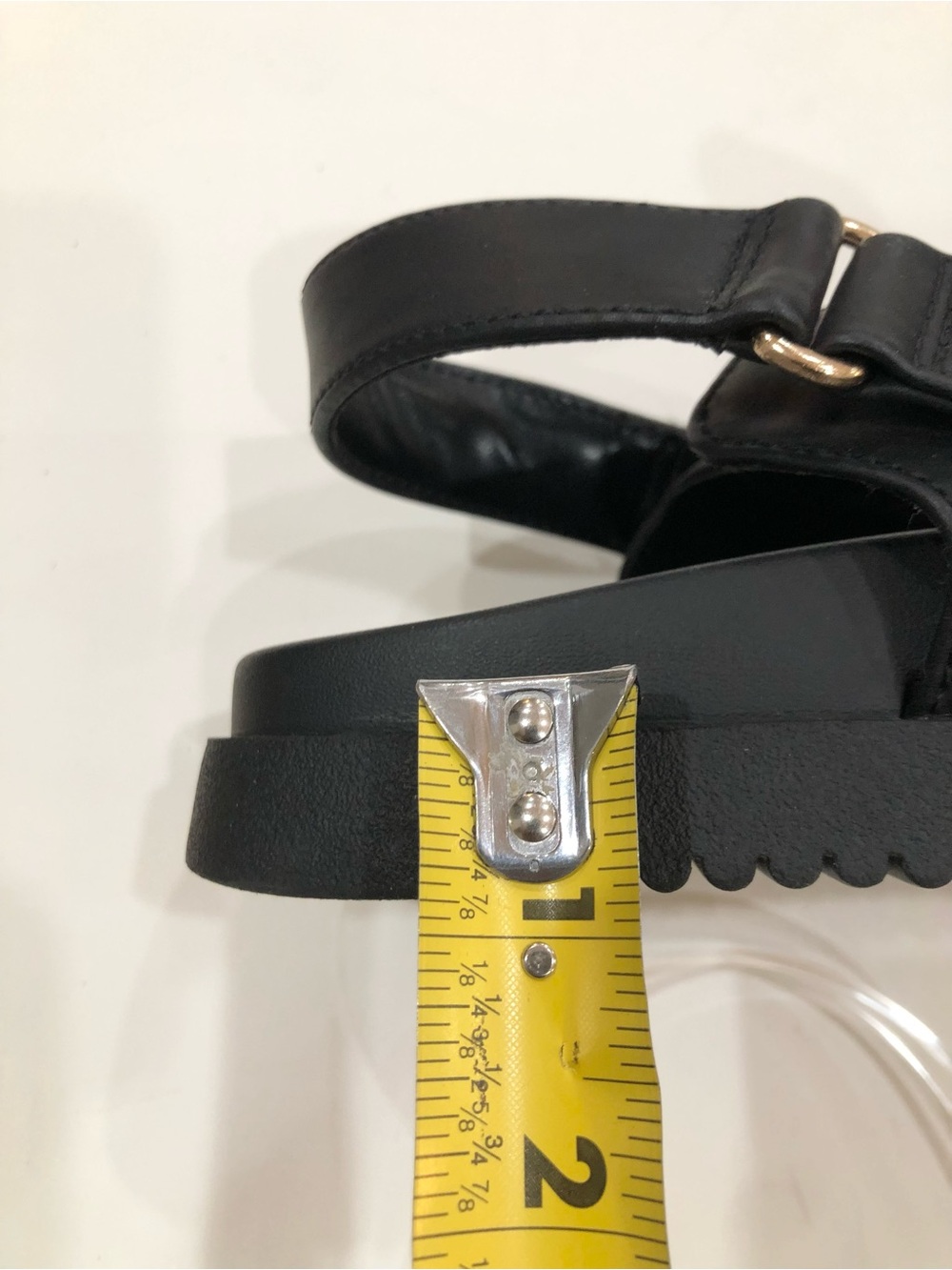 Black Buckle Sandals - Picture 8 of 10